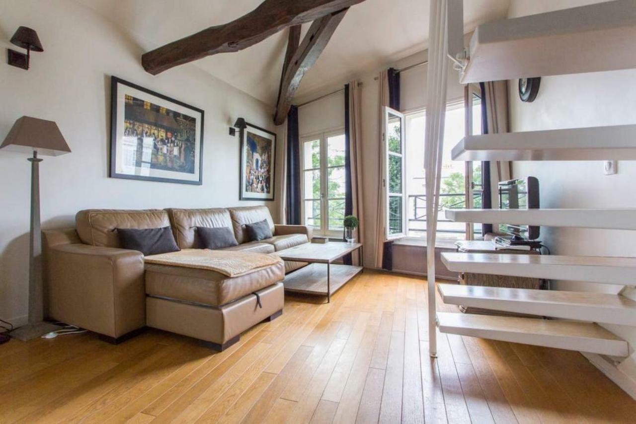 Luxurious Duplex - Top Of Montmartre Paris Exteriör bild