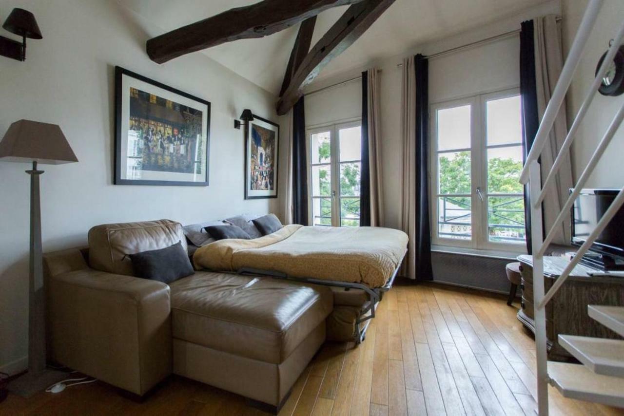 Luxurious Duplex - Top Of Montmartre Paris Exteriör bild