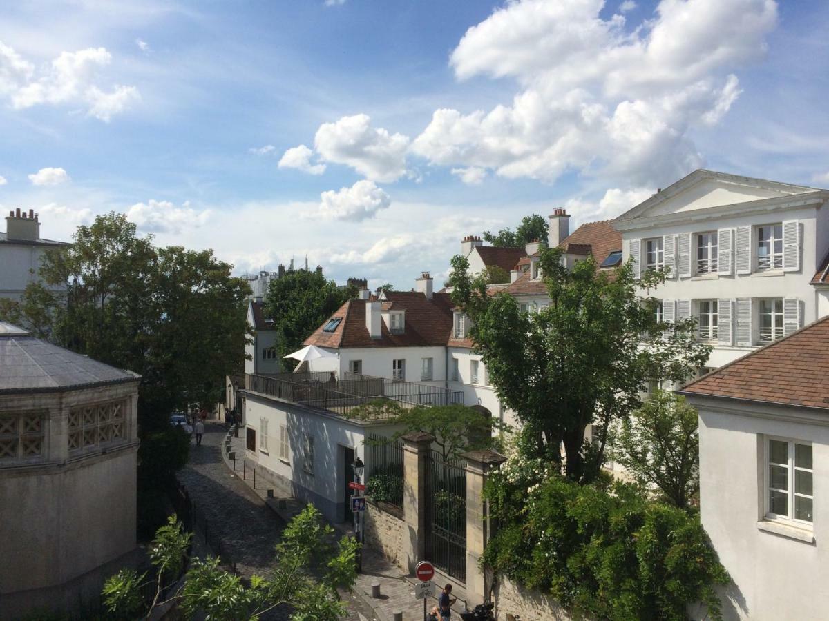 Luxurious Duplex - Top Of Montmartre Paris Exteriör bild
