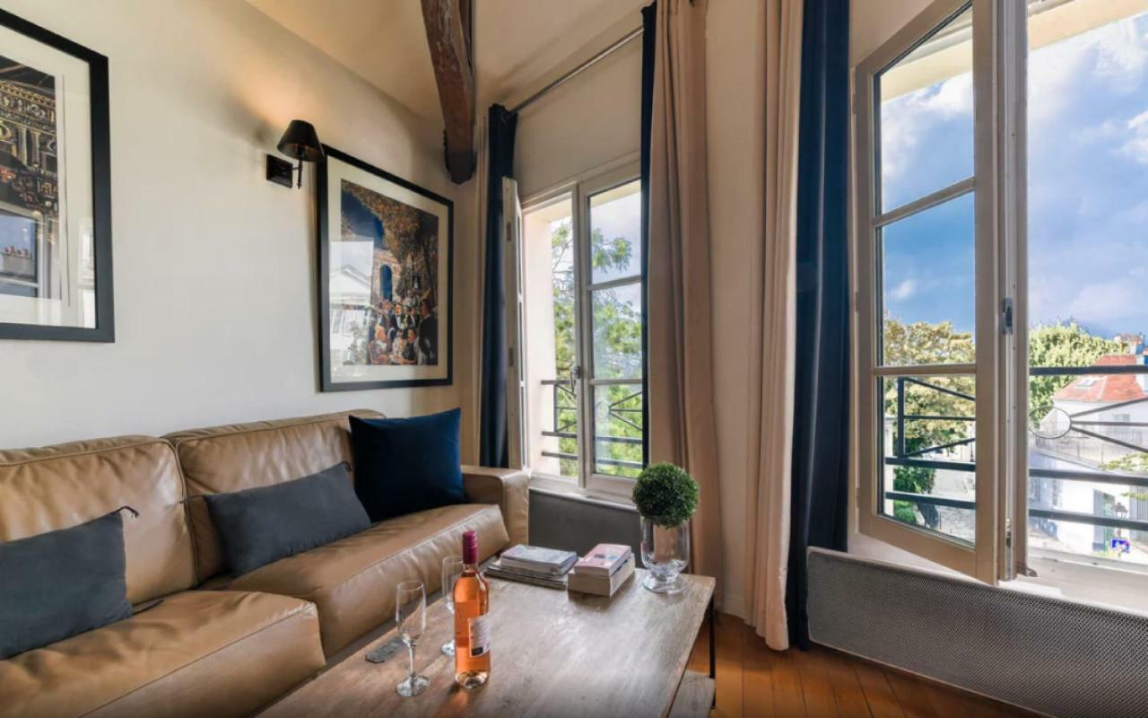 Luxurious Duplex - Top Of Montmartre Paris Exteriör bild